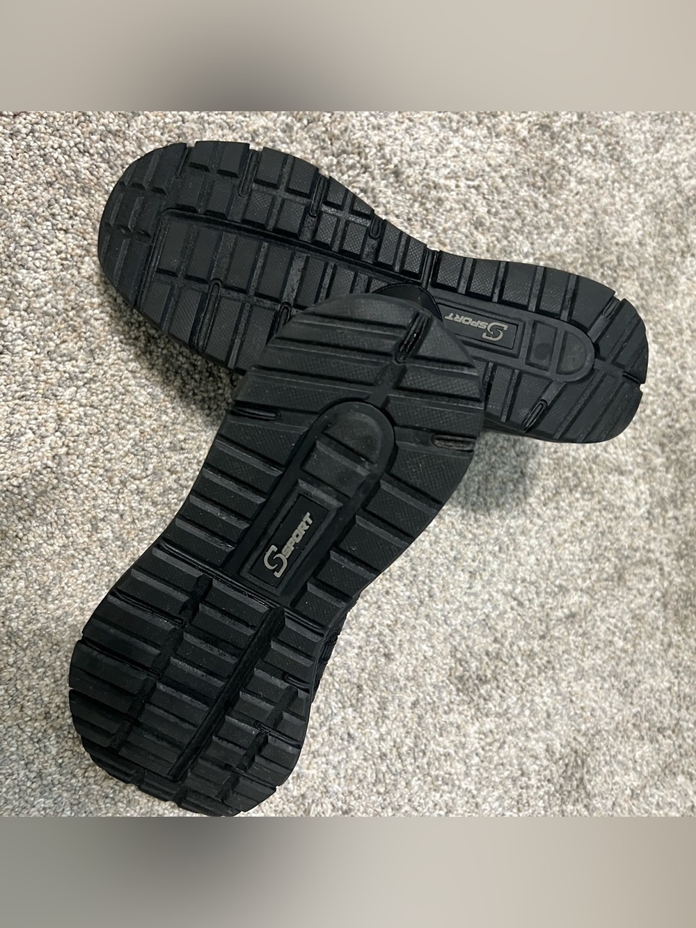 Skechers Sport Men's Black Hands Free Step-in Walking Shoes - Picture 4 of 4